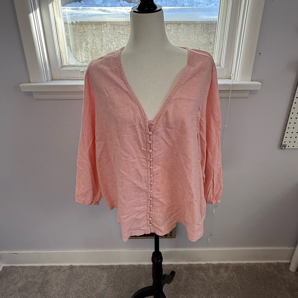 Cynthia Rowley linen tunic.